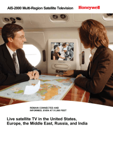 Live satellite TV in the United States, Europe, the