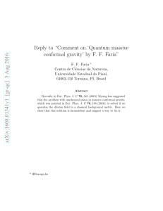Reply to" Comment on`Quantum massive conformal gravity`by FF
