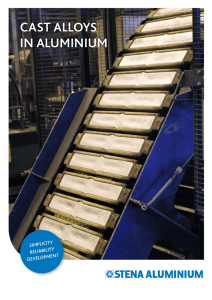 cast alloys in aluminium
