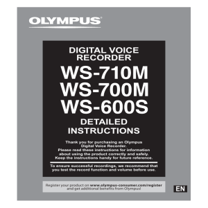 detailed instructions digital voice recorder