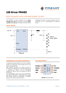 Data sheet PR4102.