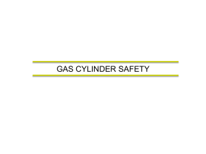 GAS CYLINDER SAFETY