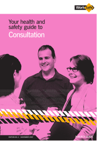 Consultation - WorkSafe Victoria