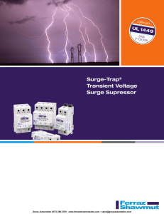 Surge-Trap® Transient Voltage Surge Supressor