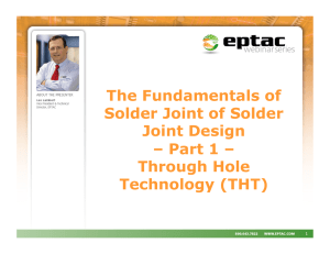 solder joint design