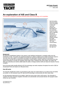 An explanation of AIS and Class B