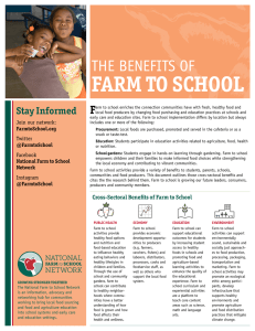 The Benefits of Farm to School - National Farm to School Network