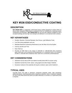 KEY #536 ESD/CONDUCTIVE COATING - Systems