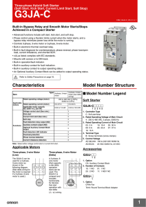 G3JA-C409B AC/DC24 Datasheet