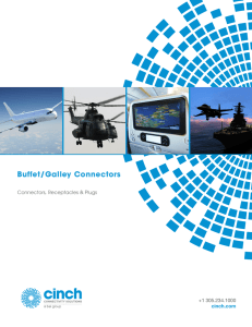 Buffet/Galley Connectors