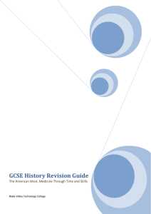 GCSE History Revision Guide - The Ramsey Academy, Halstead