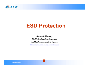 ESD Protection - aemcomponents.com coming soon!