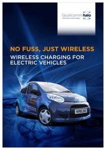 Wireless charging For Electric Vehicles