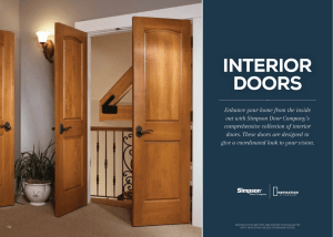 interior doors - Simpson Doors