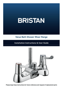 Value Bath Shower Mixer Range