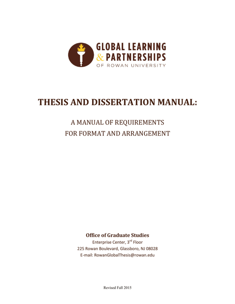 master thesis manual tue