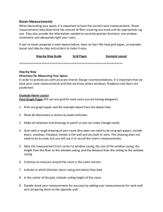 Room Measurements