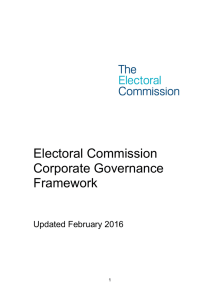 Corporate Governance Framework February 2016