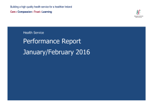 January February 2016 Performance Report