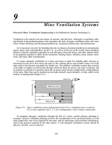 Mine Ventilation Systems