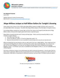 Mega Millions Jackpot at Half Billion Dollars for