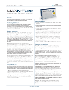 Max N-Fuze™ Product Sheet