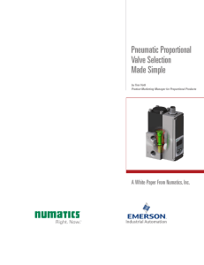 Pneumatic Proportional Valve Selection Made Simple