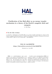 Clarification of the Hall effect as an energy transfer mechanism in a