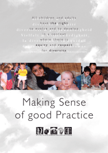 Making Sense of good Practice