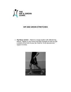 hip and groin stretches - Hip and Groin Clinic Ireland