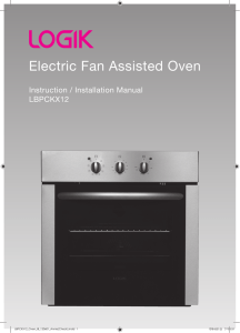 Electric Fan Assisted Oven