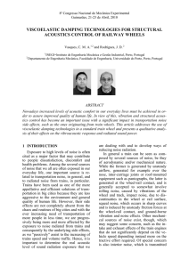 viscoelastic damping technologies for structural acoustics control of