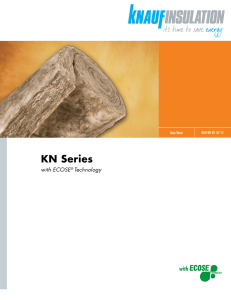 KN Series - Knauf Insulation