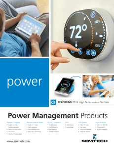 Power Management Products