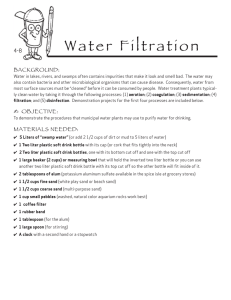 Water Filtration