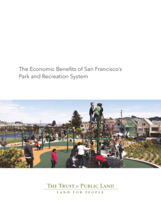 The Economic Benefits of San Francisco`s Park and Recreation