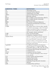 ACRONYM / TERM DEFINITION AC Alternating Current ACI