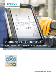 Monitoring and diagnostics