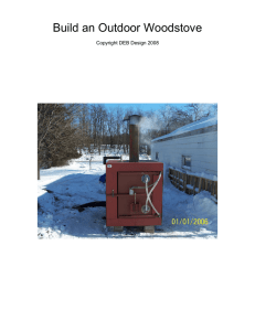 Build an Outdoor Woodstove