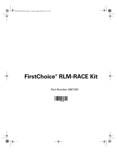 FirstChoice® RLM-RACE Kit - Thermo Fisher Scientific