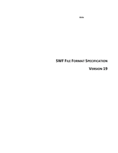 SWF File Format Specification