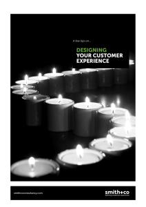Designing your customer experience