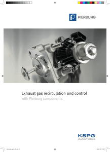 Exhaust gas recirculation and control