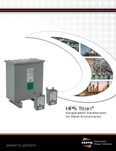 HPS Titan - Hammond Power Solutions