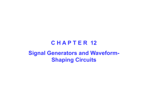 C H A P T E R  12 Signal Generators and Waveform