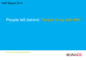 People living with HIV