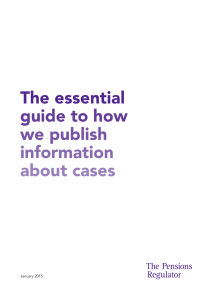 The essential guide to how we publish information about cases
