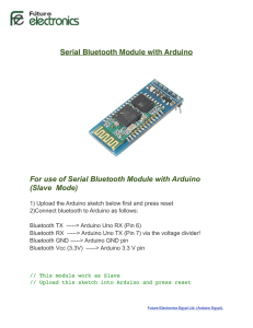 Serial-Bluetooth-Arduino-Master-Slave