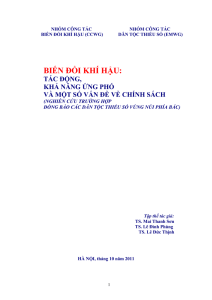 biến đổi khí hậu