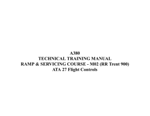 ATA 27 Flight Controls